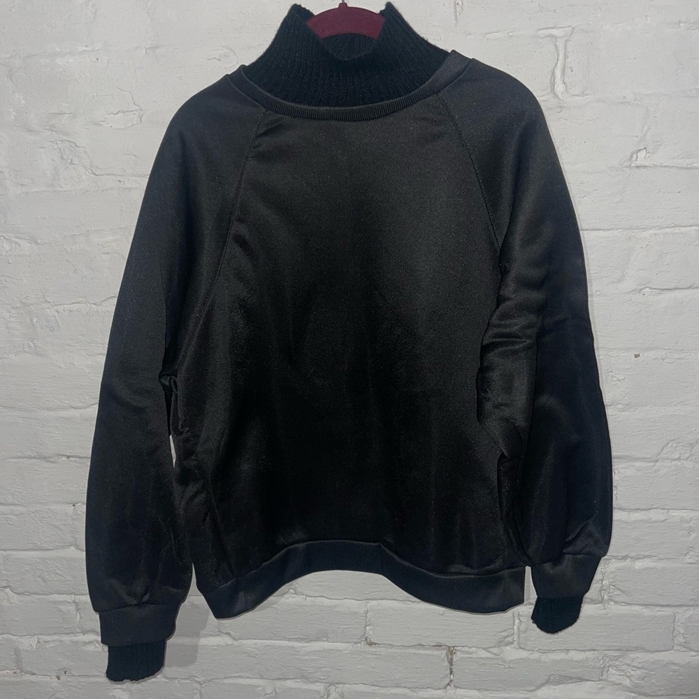Black Turtleneck Sweater L
